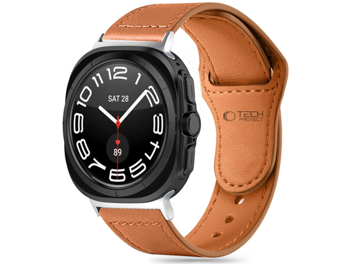 Tech-Protect Leatherfit do Galaxy Watch Ultra wygląd