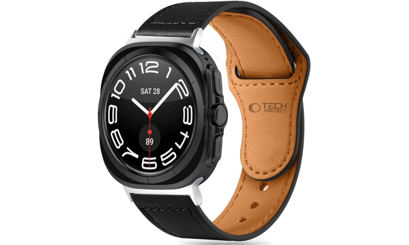 Tech-Protect Leatherfit do Galaxy Watch Ultra wygląd