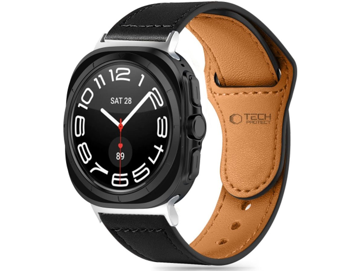 Tech-Protect Leatherfit do Galaxy Watch Ultra wygląd