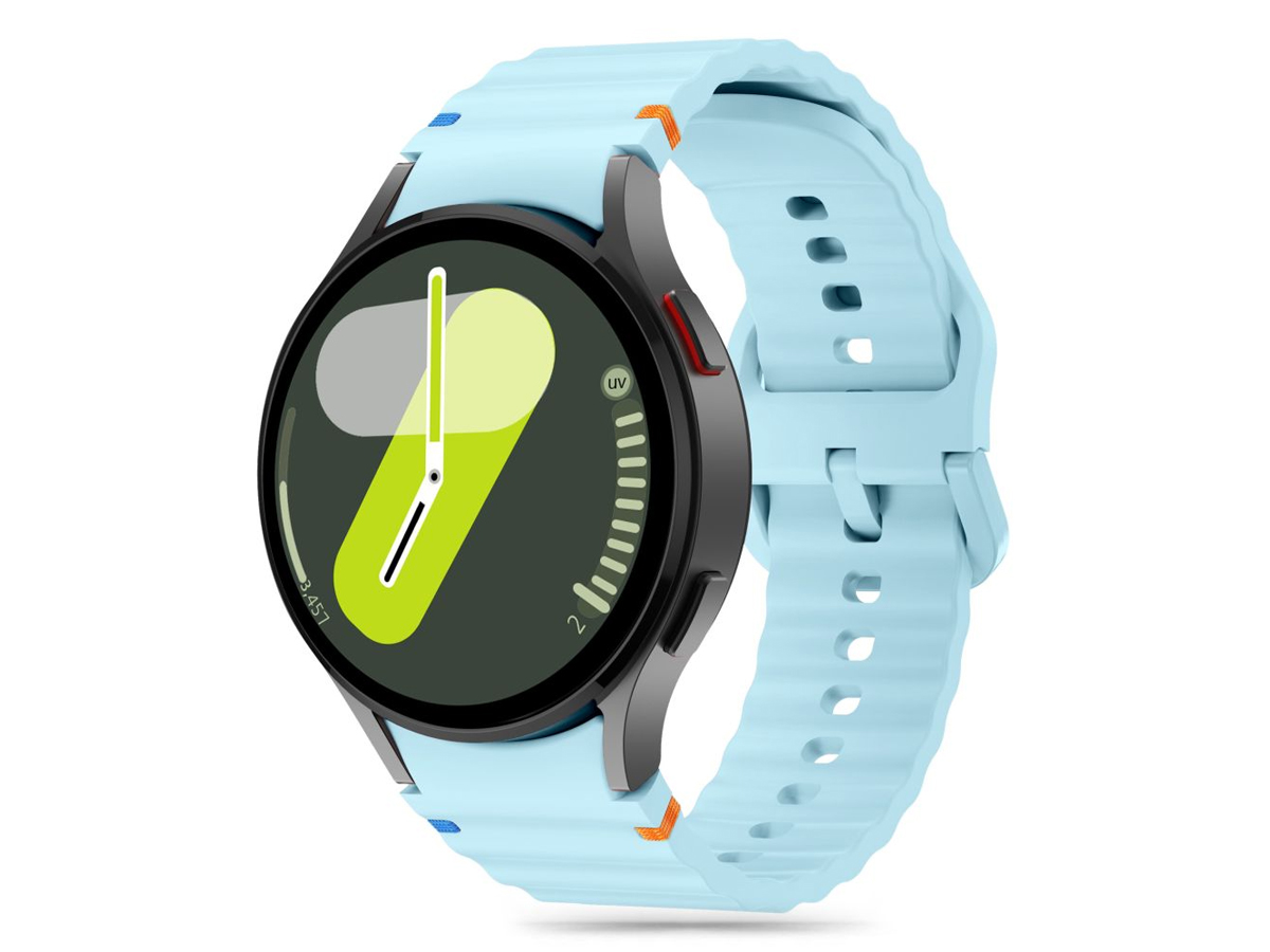 Tech-Protect Silicone Sport do Galaxy Watch 4 / 5 / 5 Pro / 6 / 7 / FE Sky Blue