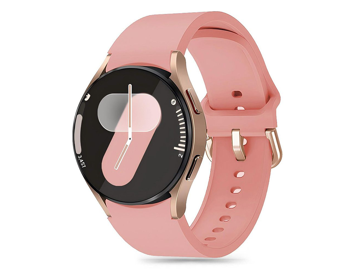 Tech-Protect  Silicone do Galaxy Watch 4 / 5 / 5 Pro / 6 / 7 / FE Dusty Pink