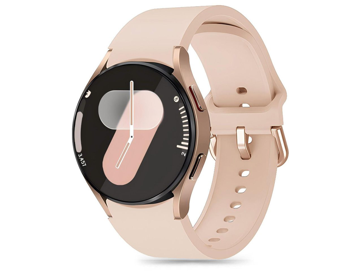 Tech-Protect Silicone do Galaxy Watch 4 / 5 / 5 Pro / 6 / 7 / FE Caffe