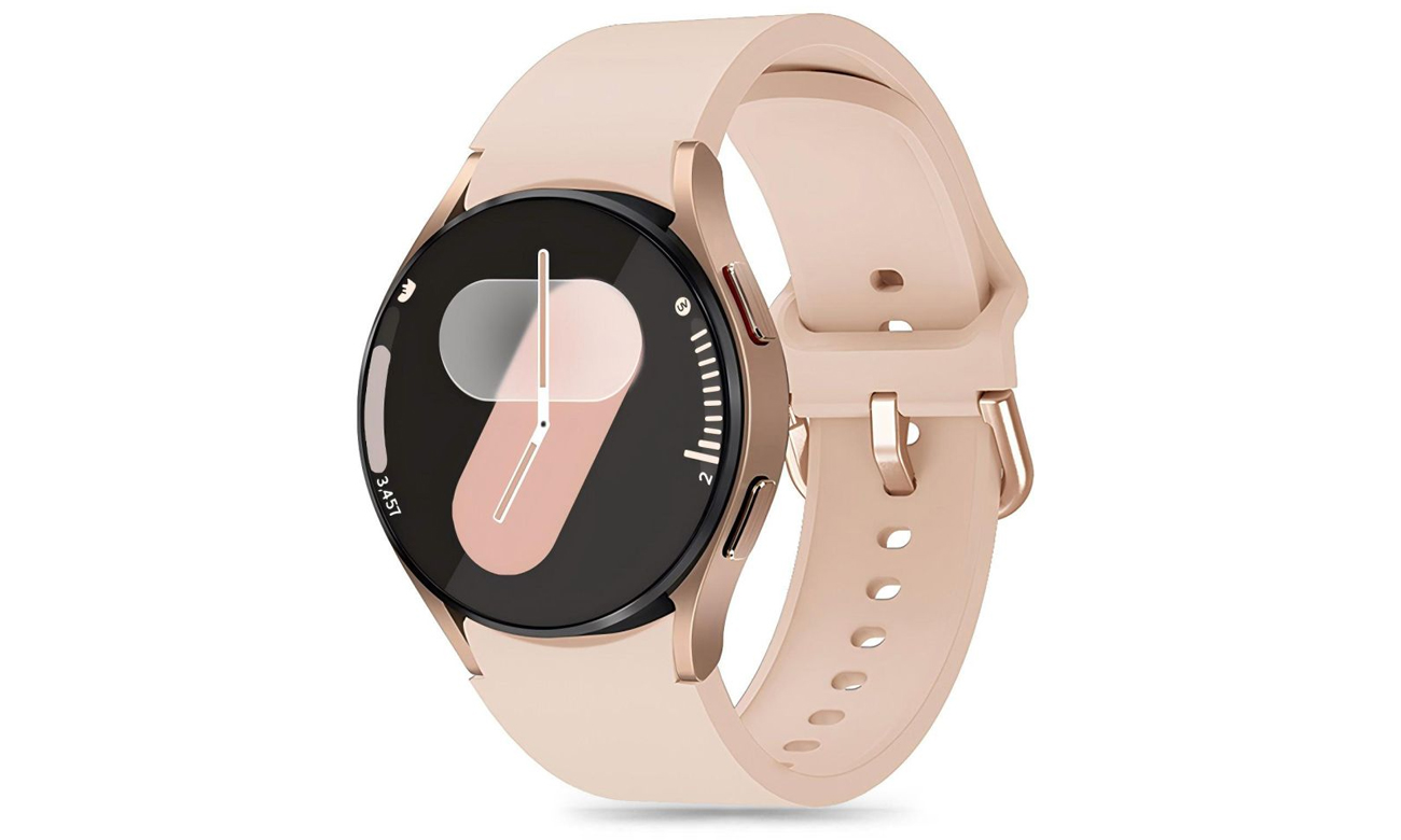 Tech-Protect Silicone do Galaxy Watch 4 / 5 / 5 Pro / 6 / 7 / FE Caffe