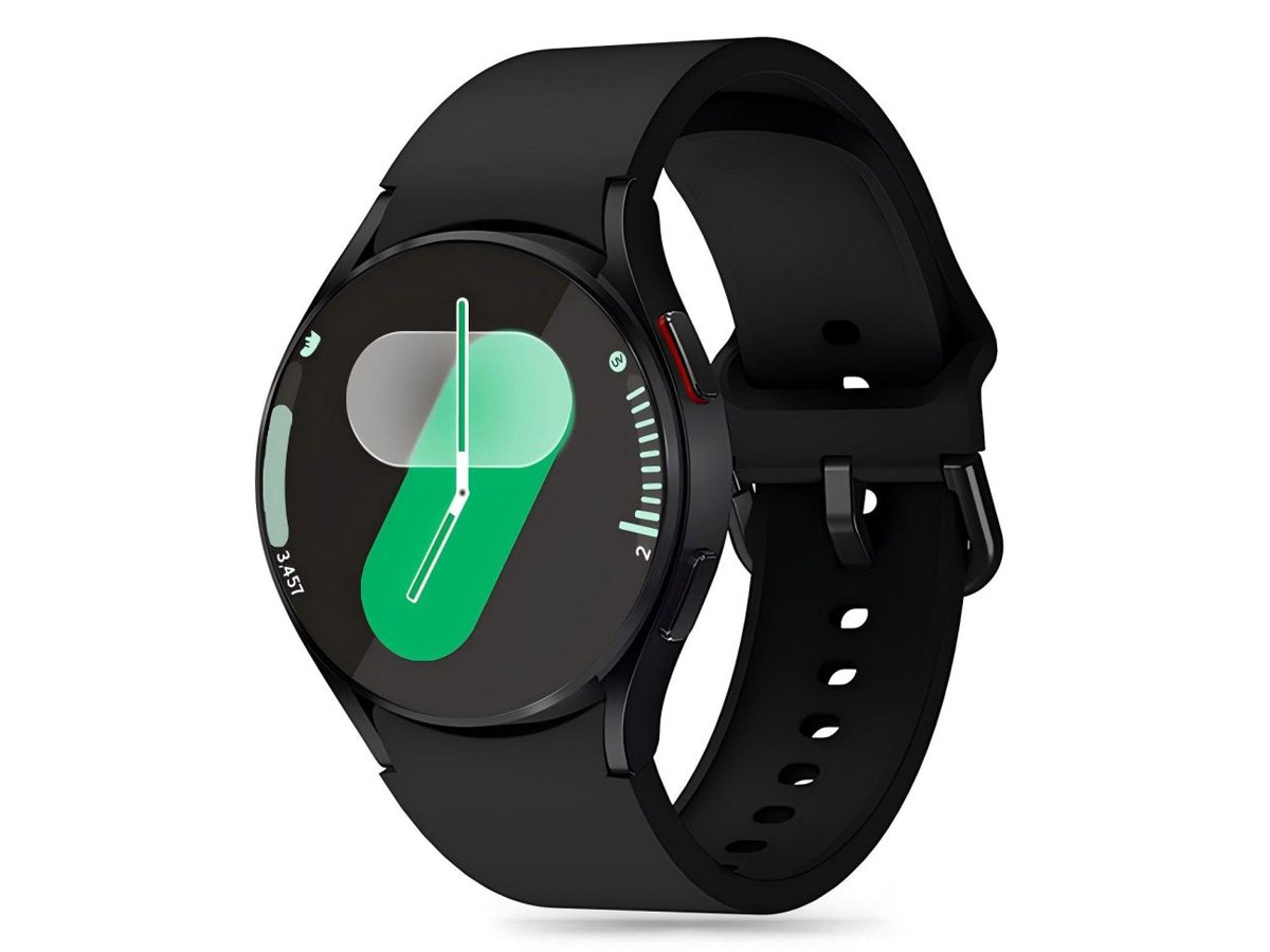 Tech-Protect Silicone do Galaxy Watch 4 / 5 / 5 Pro / 6 / 7 / FE Black
