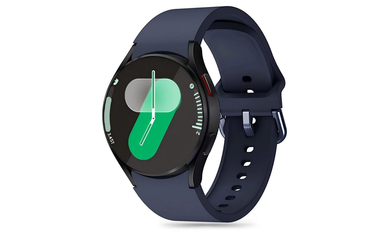 Tech-Protect  Silicone do Galaxy Watch 4 / 5 / 5 Pro / 6 / 7 / FE Navy Blue