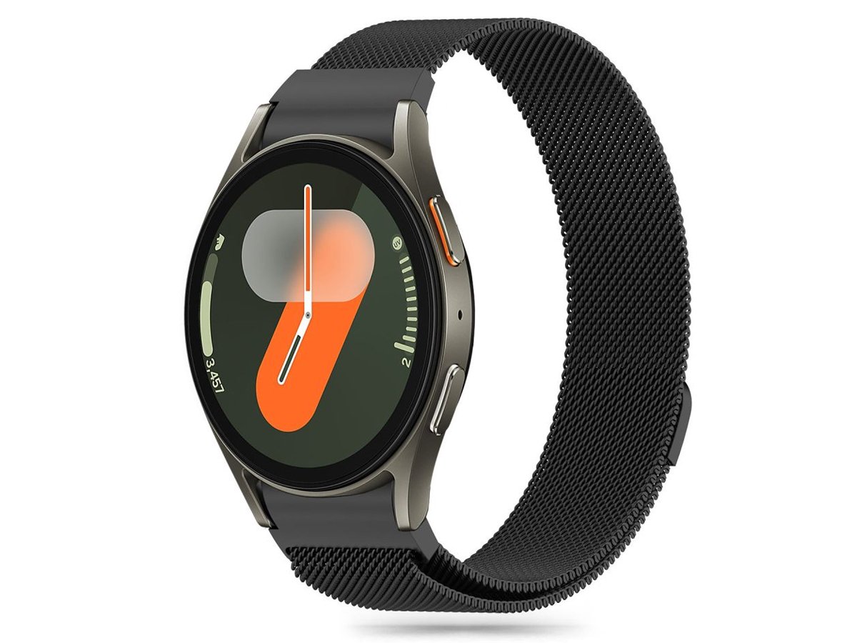 Tech-Protect Milaneseband do Galaxy Watch 4 / 5 / 5 Pro / 6 / 7 / FE Black