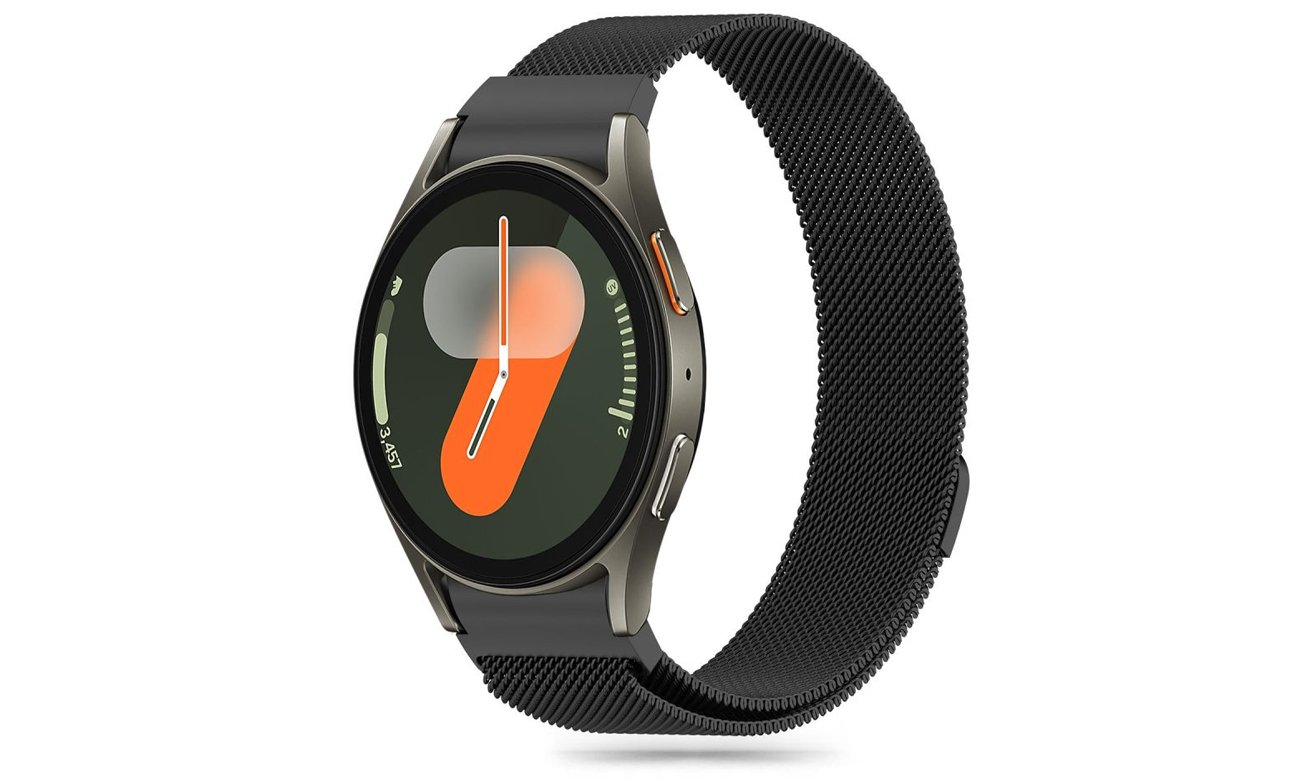 Tech-Protect Milaneseband do Galaxy Watch 4 / 5 / 5 Pro / 6 / 7 / FE Black
