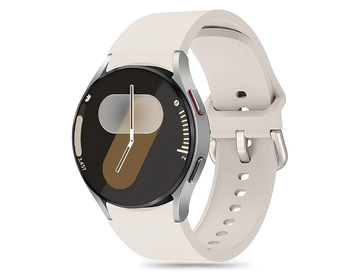 Tech-Protect Silicone do Galaxy Watch 4 / 5 / 5 Pro / 6 / 7 / FE Starlight