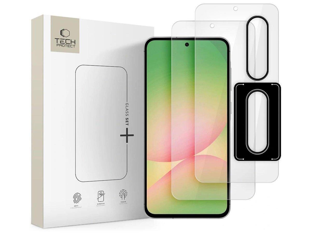 Tech-Protect Glass Set+ do Samsung Galaxy A36 / Galaxy A56 Clear