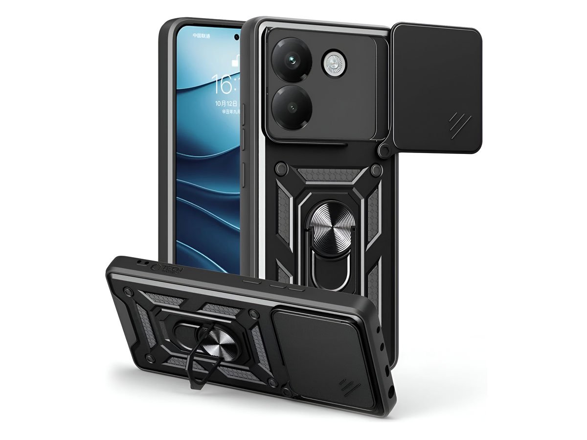 Tech-Protect CamShield Pro do Xiaomi POCO M7 Pro 5G czarny