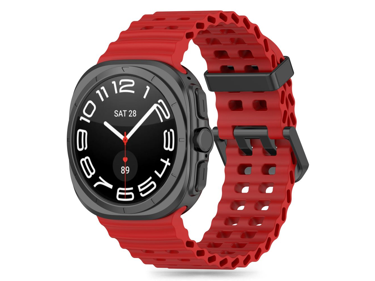 Tech-Protect Iconband Pro do Galaxy Watch Ultra (47 mm) Crimson Red