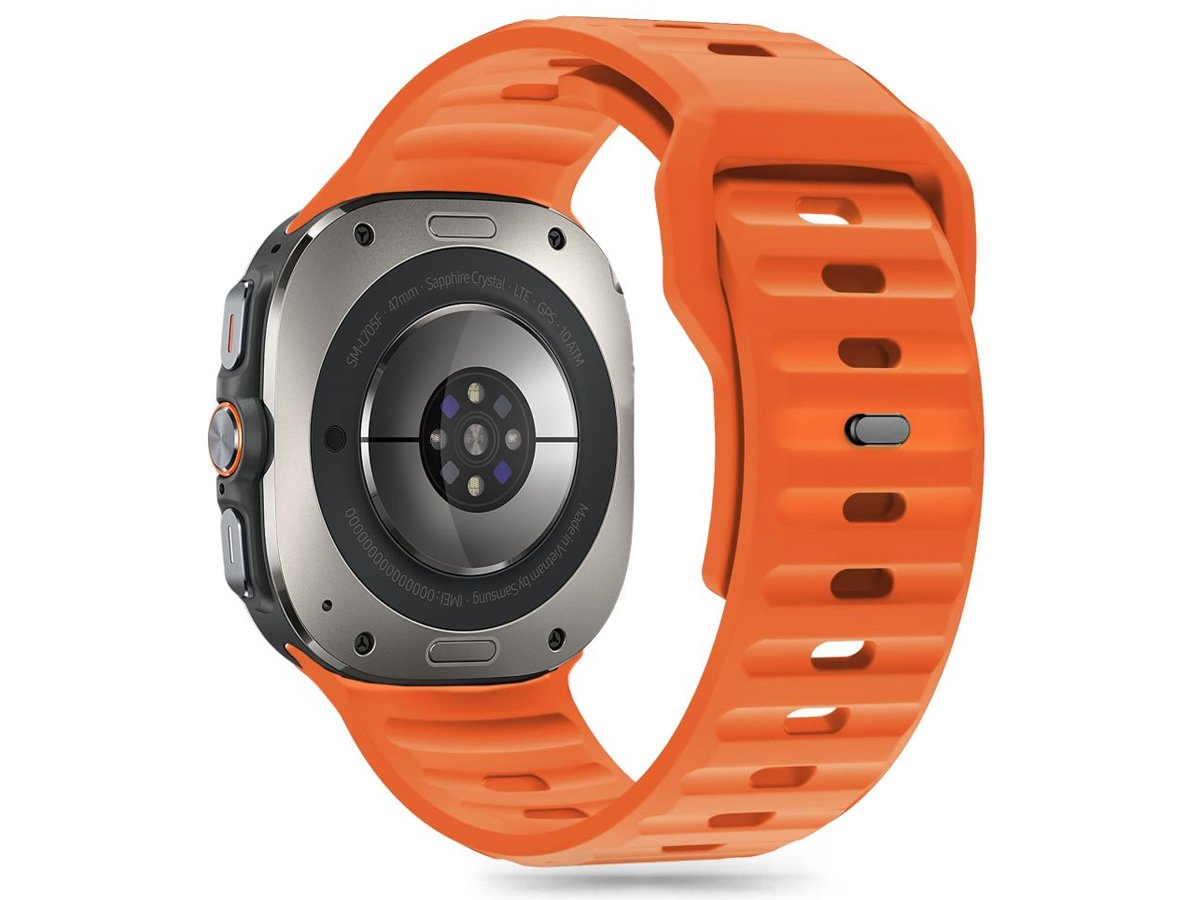Tech-Protect Silicone Line do Galaxy Watch Ultra (47 mm) Orange
