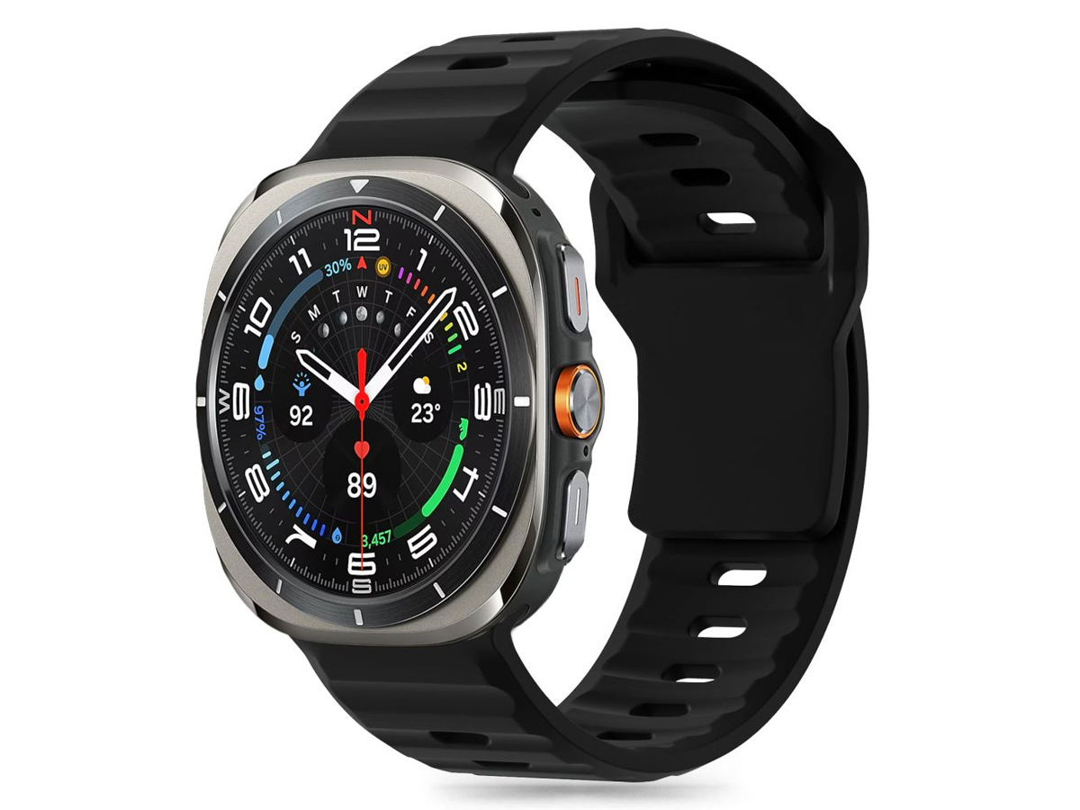 Tech-Protect Silicone Line do Galaxy Watch Ultra (47 mm) Black