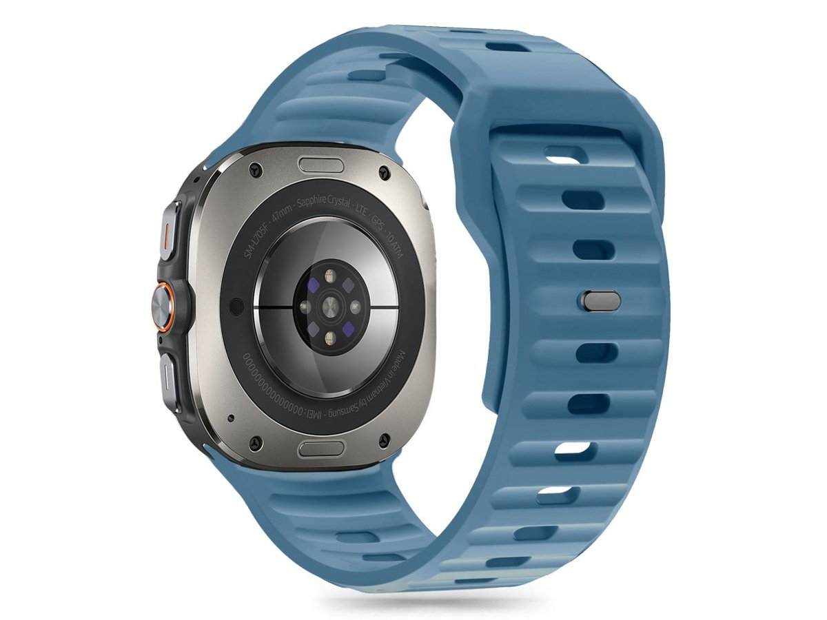 Tech-Protect Silicone Line do Galaxy Watch Ultra (47 mm) Montego Blue