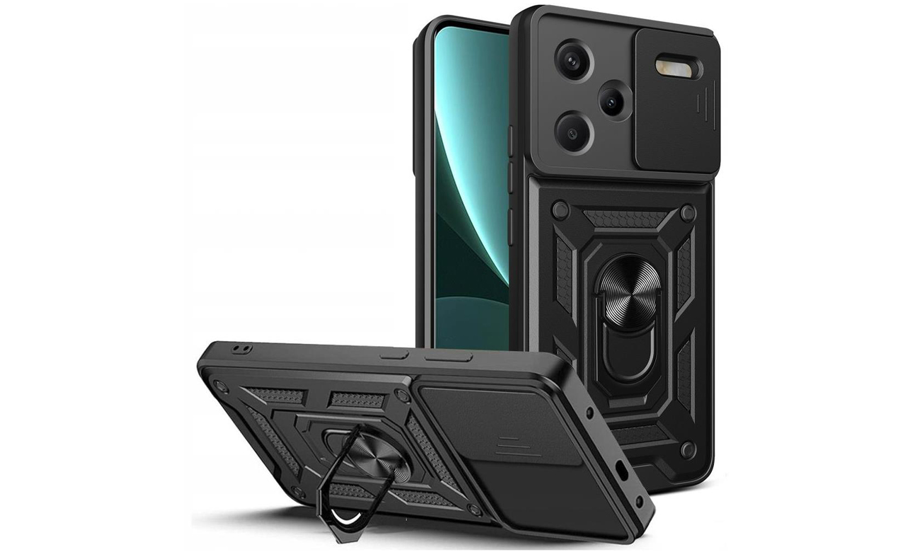 Tech-Protect CamShield Pro für Xiaomi Redmi Note 13 Pro+ 5G Schwarz