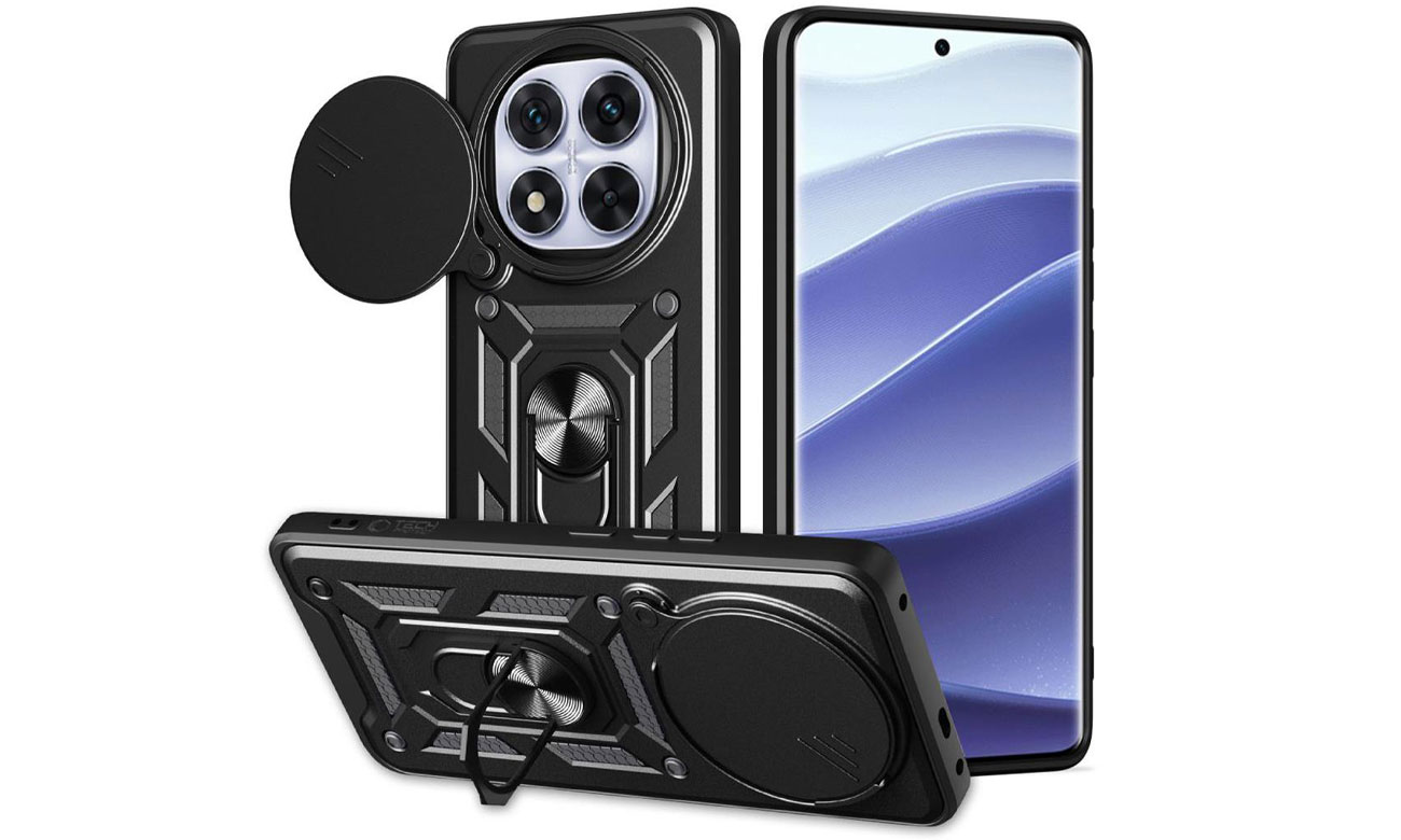 Tech-Protect CamShield Pro do Redmi Note 14 Pro+ 5G Black