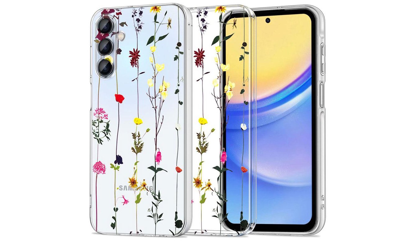 Tech-Protect FlexAir+ Hülle für Samsung Galaxy A35 5G Garden Floral