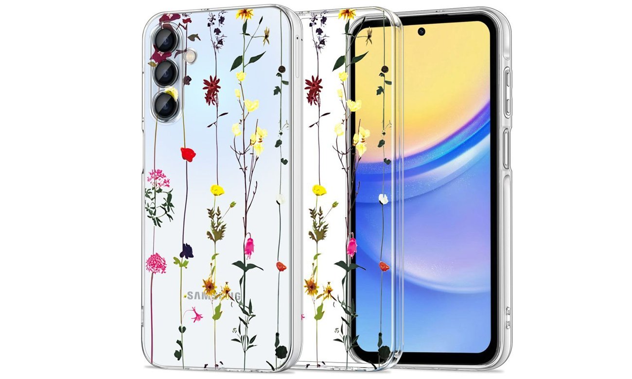 Tech-Protect FlexAir+ für Samsung Galaxy A55 5G Garden Floral