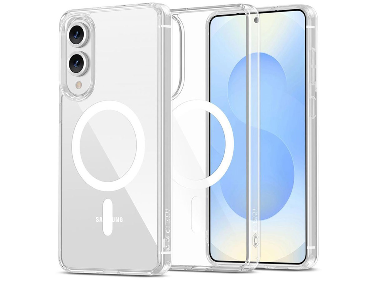 Tech-Protect Flexair Hybrid Magsafe do Samsung Galaxy S25 Edge Clear