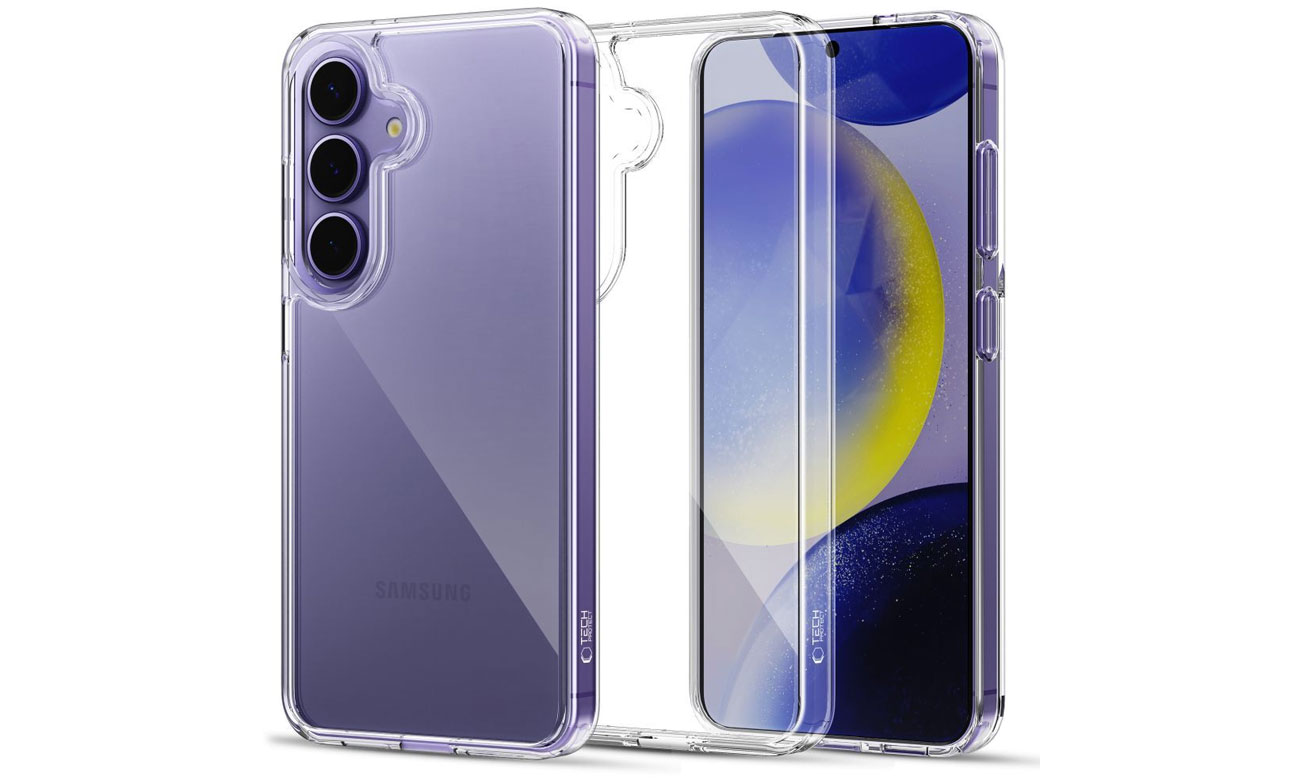 Tech-Protect Flexair Hybrid do Samsung Galaxy S25+ Clear