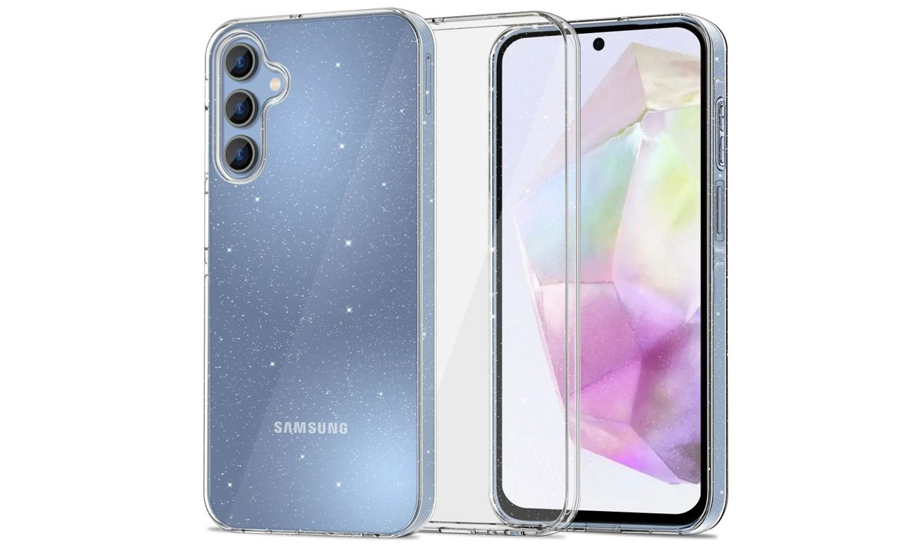 Tech-Protect FlexAir Hülle für Samsung Galaxy A35 5G Glitter