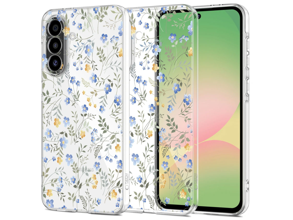 Etui Tech-Protect FlexAir do Samsung Galaxy A56 Spring Flowers