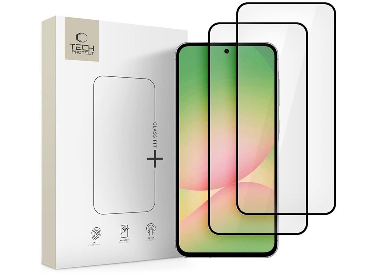 ech-Protect Glass Fit+ 2-Pack do Samsung Galaxy A36 / Galaxy A56 Black