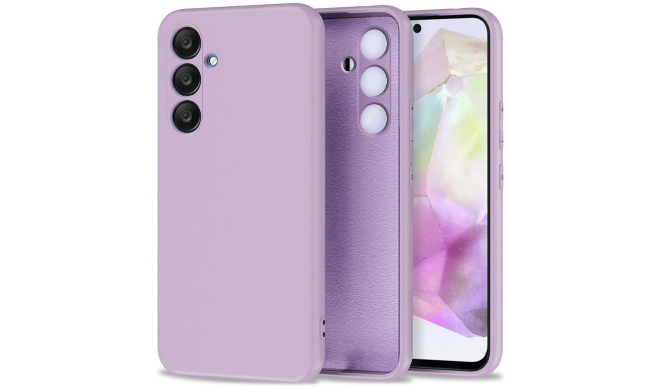 Tech-Protect Icon Hülle für Samsung Galaxy A35 5G Violett