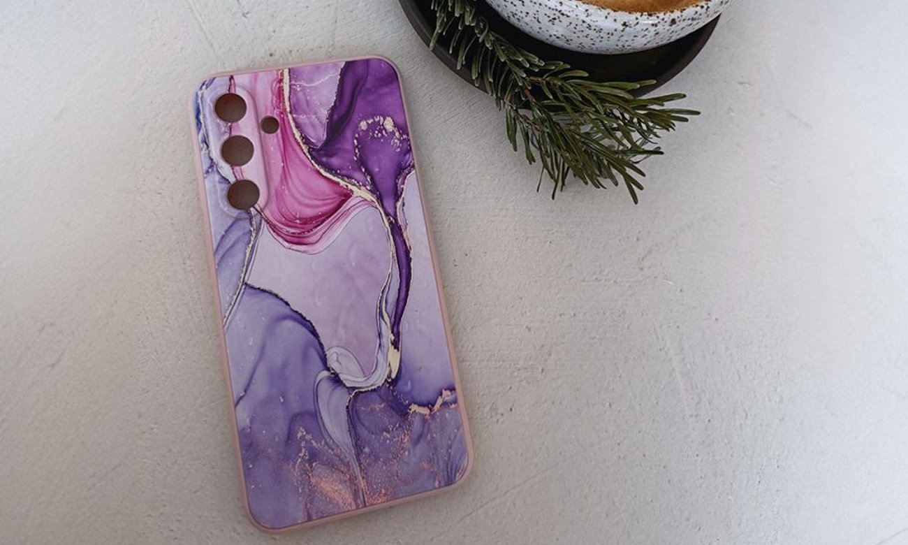 Etui Tech-Protect Icon für Samsung Galaxy Muster marble