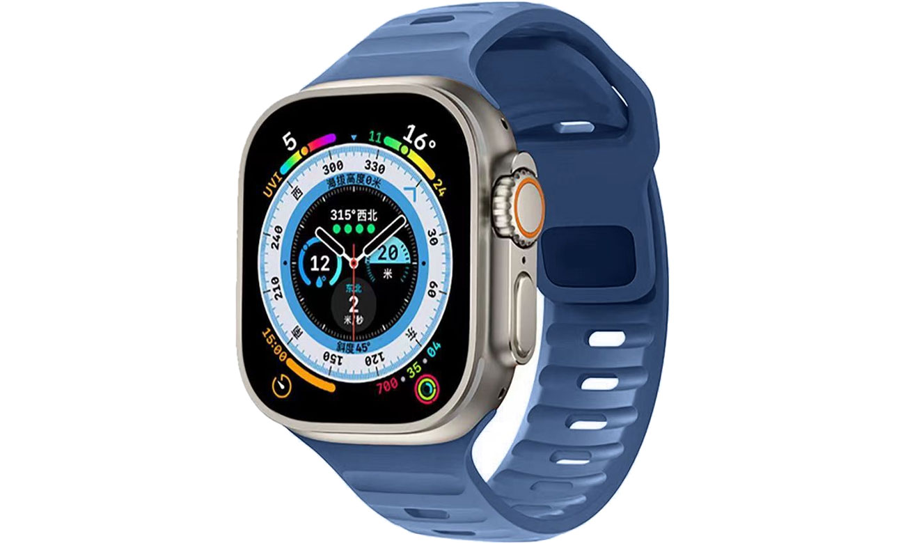 Tech-Protect Iconband Line do Apple Watch 44/45/46/49 mm Montego Blue