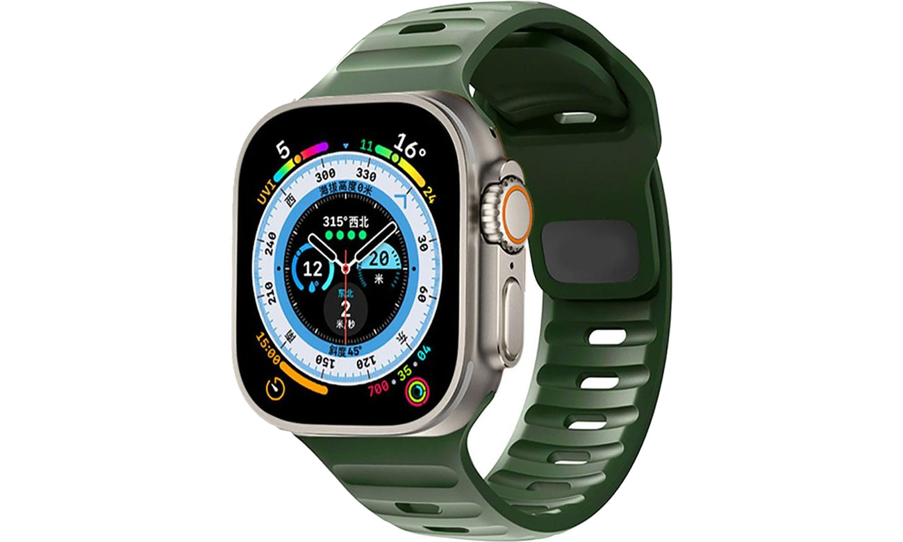 Tech-Protect IconBand Line Armband für Apple Watch army green