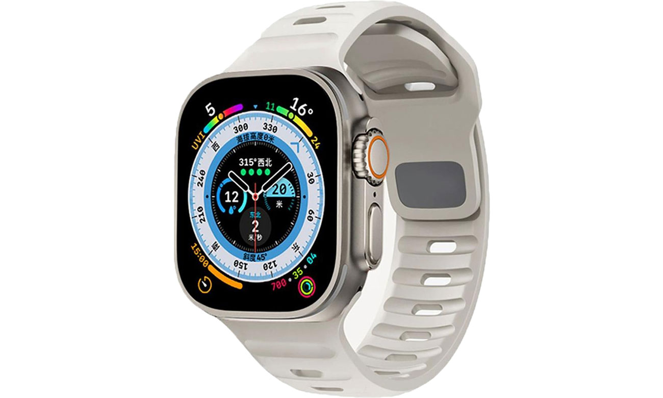 Tech-Protect IconBand Line Armband für Apple Watch starlight