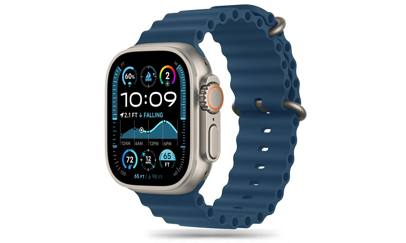 Tech-Protect Iconband Pro Armband für Apple Watch 44/45/46/49 mm Abyss Blue