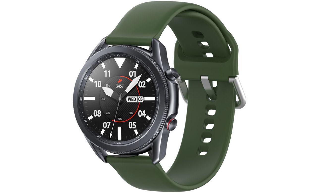 Gumowy pasek Tech-Protect Iconband Zielony do smartwatchy
