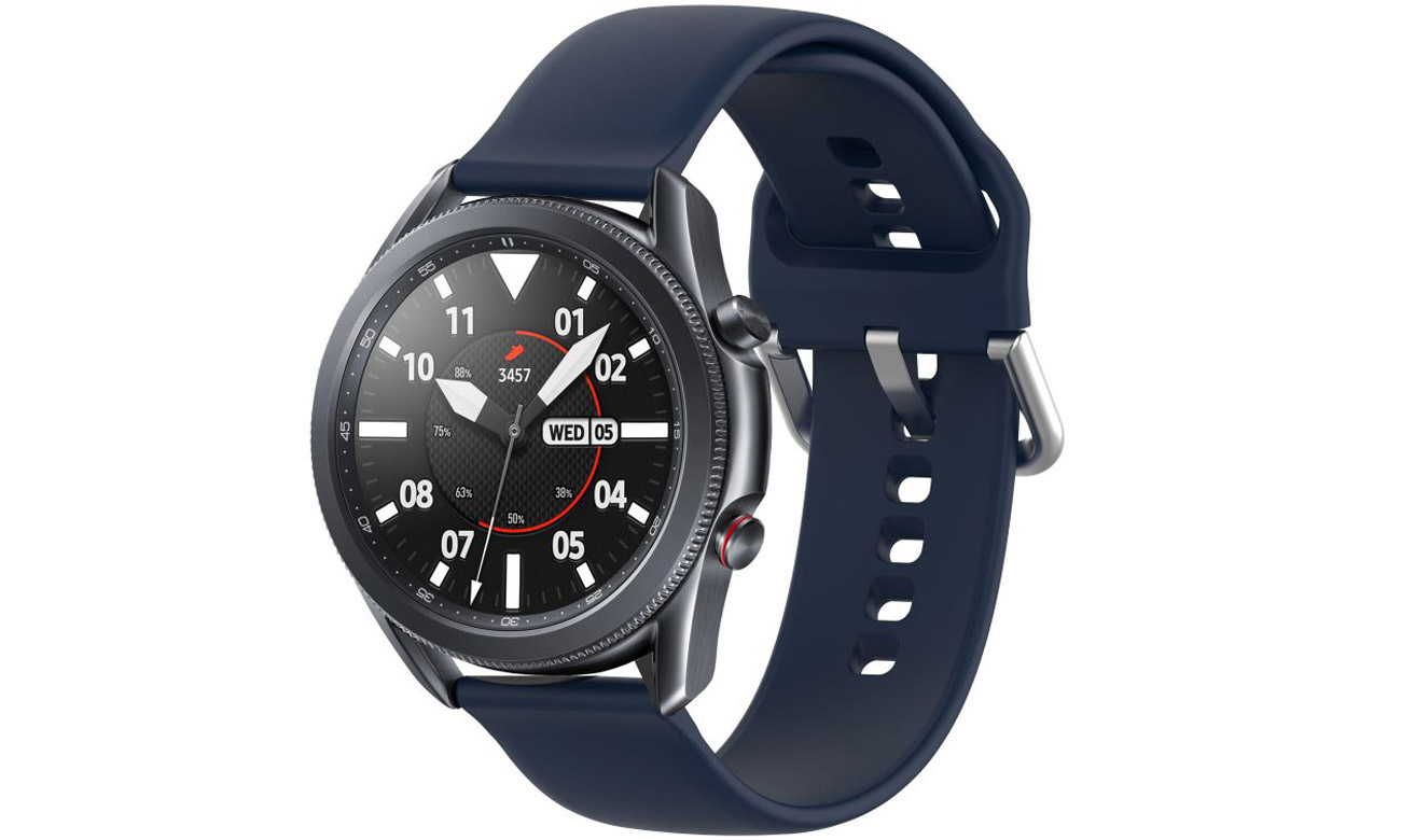 Gumowy pasek Tech-Protect Iconband Granatowy do smartwatchy
