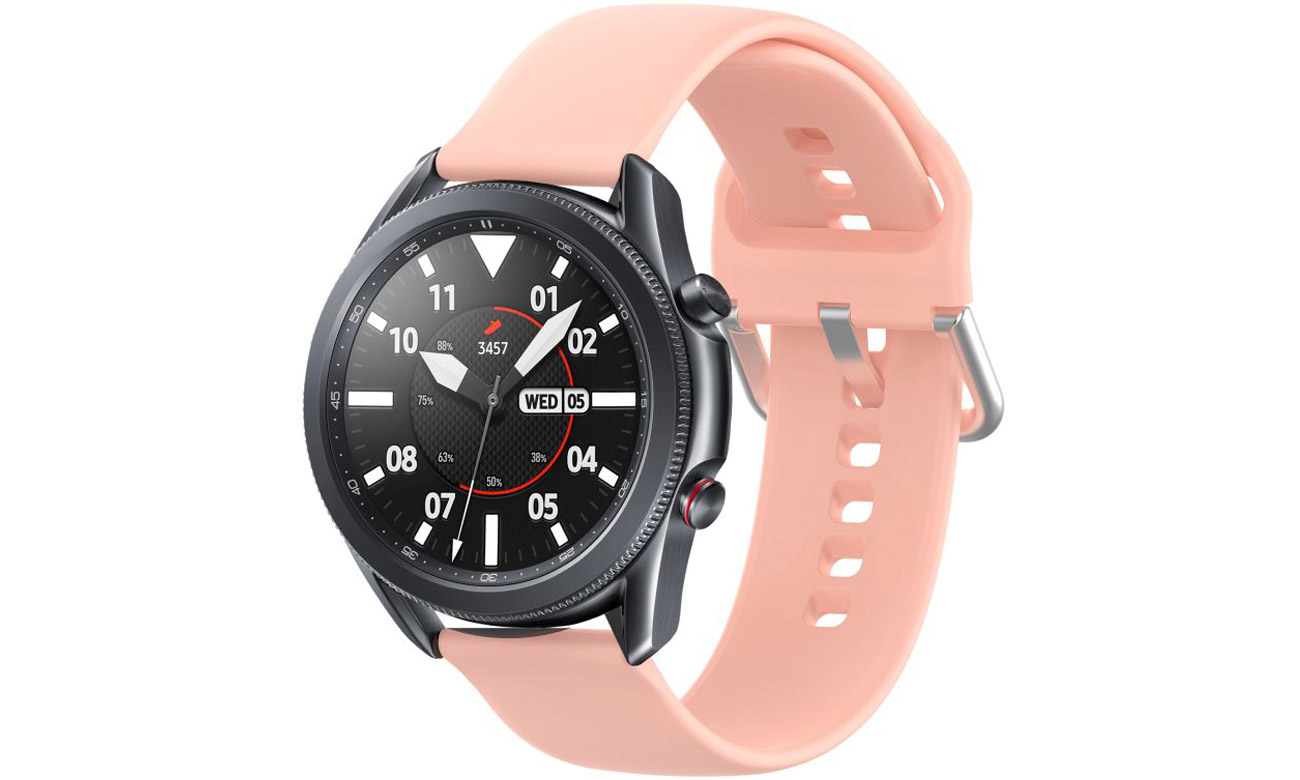 Gumowy pasek Tech-Protect Iconband Różowy do smartwatchy