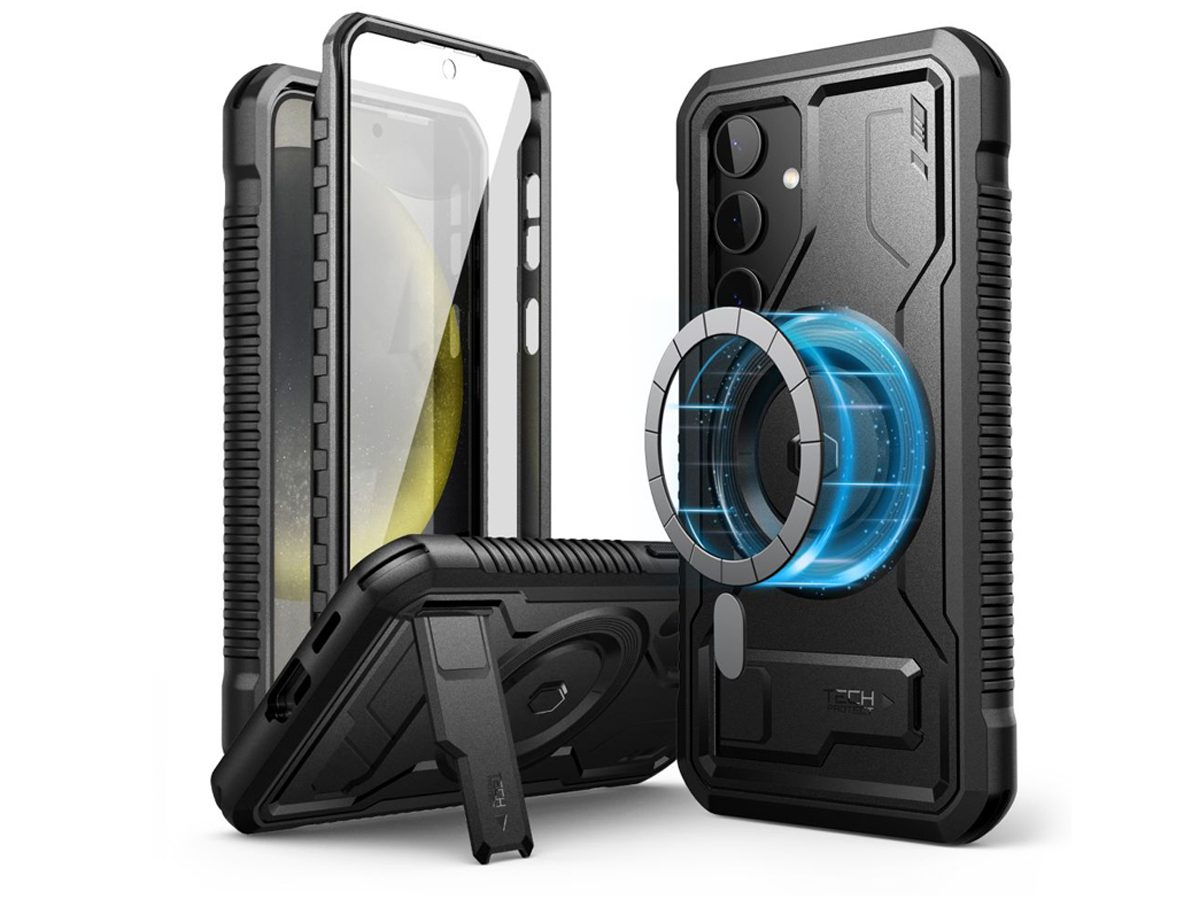 Etui Tech-ProtectKevlar Magsafe+ do Samsung Galaxy S24+ - Widok ogólny