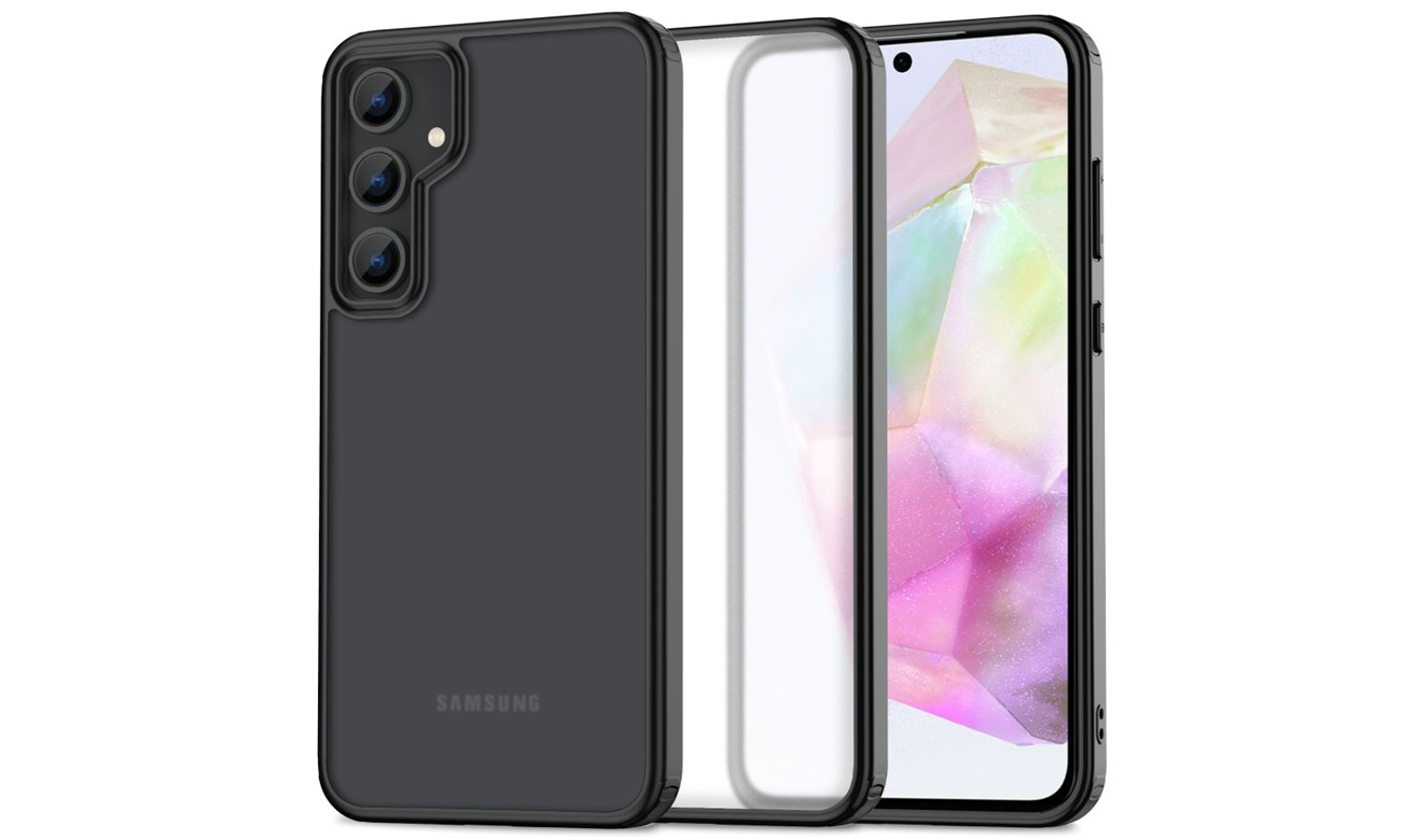 Etui Tech-Protect Magmat MagSafe do Samsung Galaxy A55 5G Matte Black
