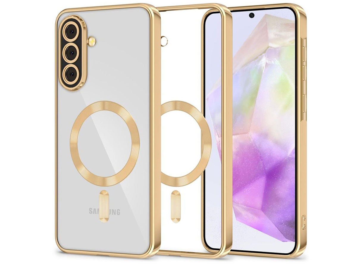 Magflex Magsafe do Samsung Galaxy A36 Shiny Gold