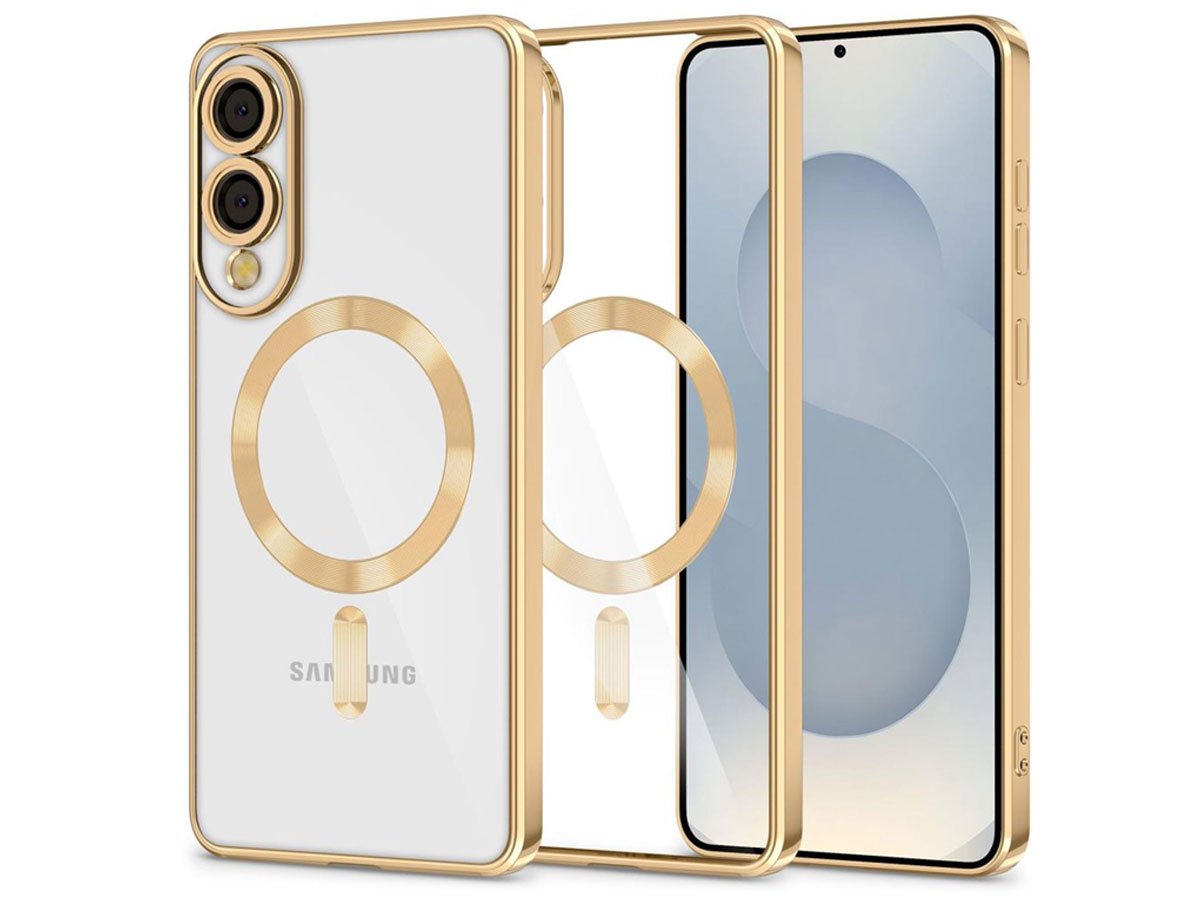 Magflex Magsafe do Galaxy S25 Edge Shiny Gold