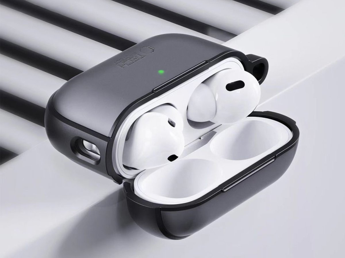 Etui Tech-Protect Magmat für Apple AirPods Pro (1.|2. Gen.) Matte Black - Lifestyle-Grafik