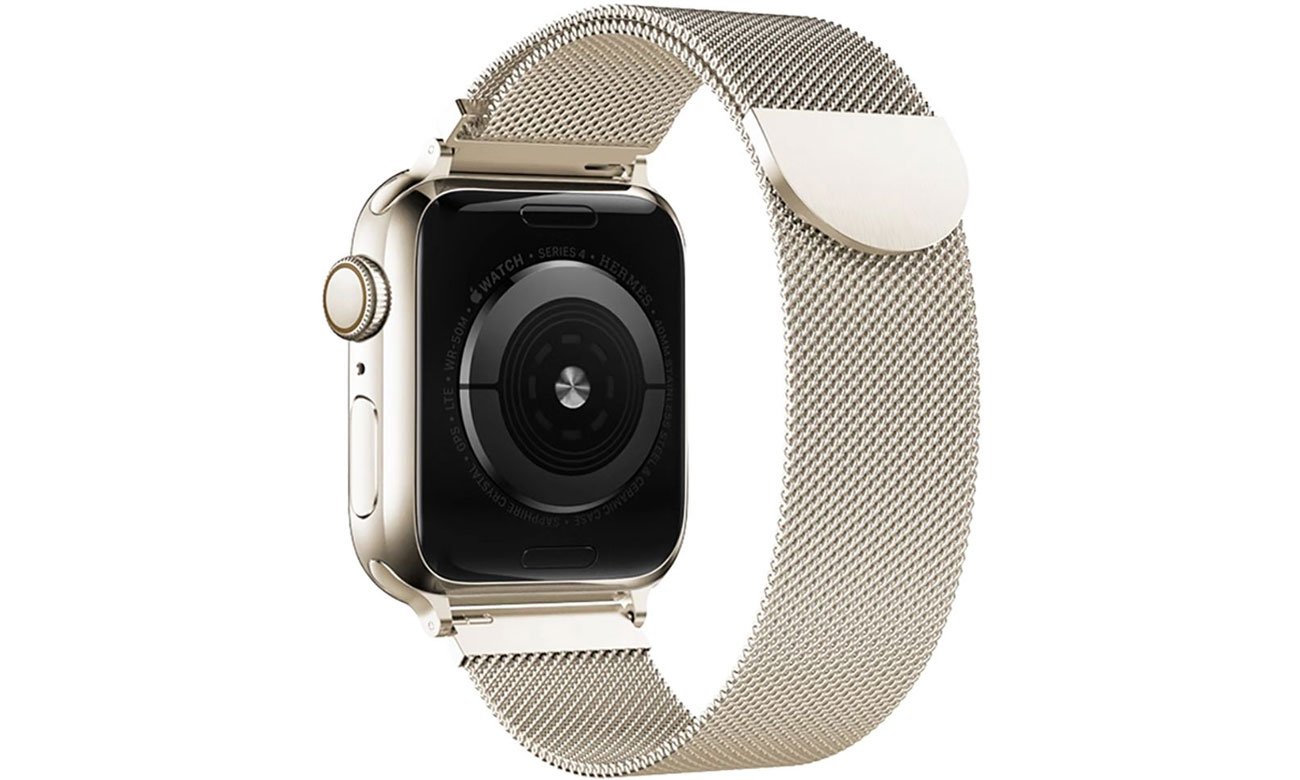 Tech-Protect Milaneseband do Apple Watch 44/45/46/49 mm Starlight
