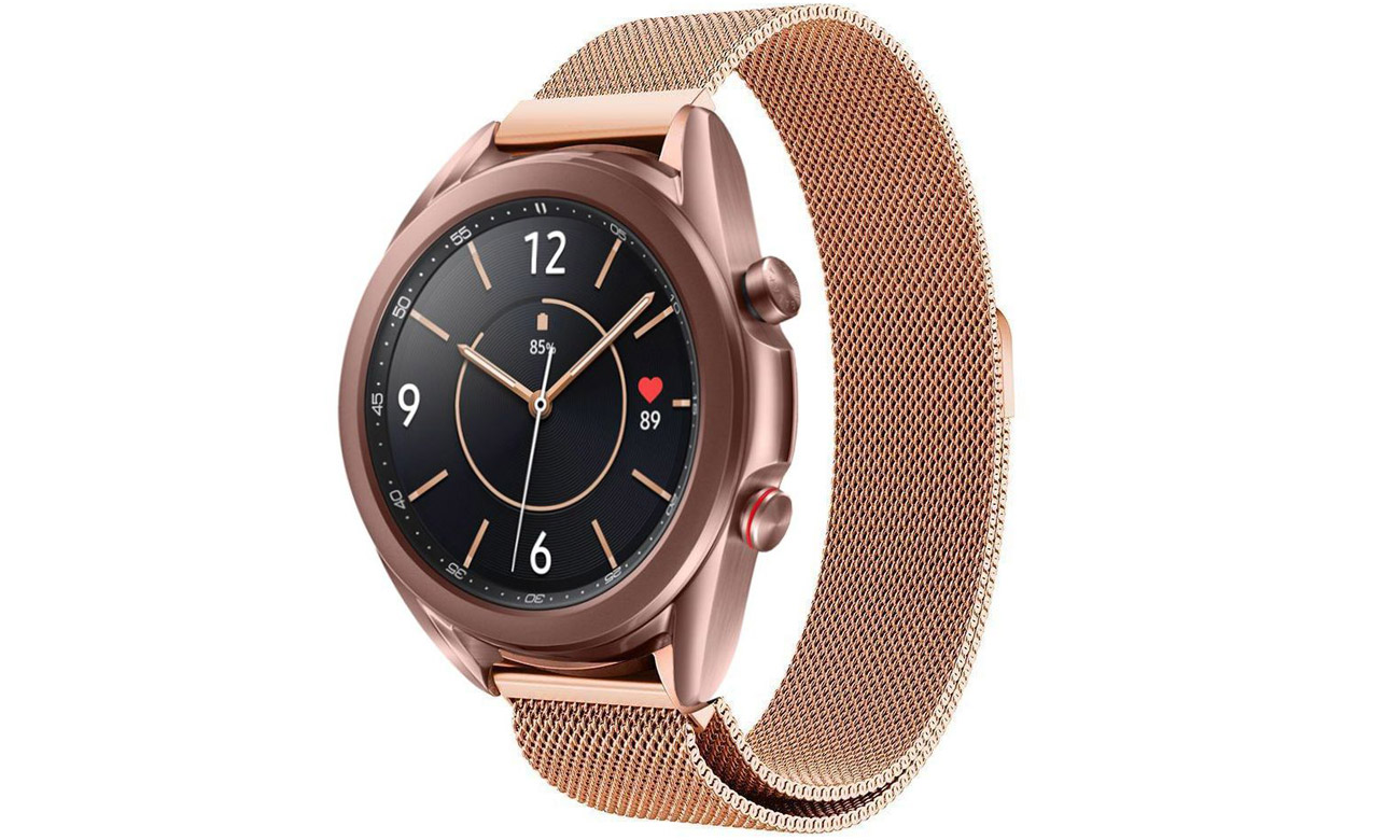 Bransoleta Tech-Protect Milaneseband Blush Gold