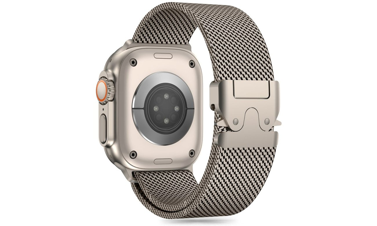 Tech-Protect Milano Armband für Apple Watch 44/45/46/49 mm Titanium