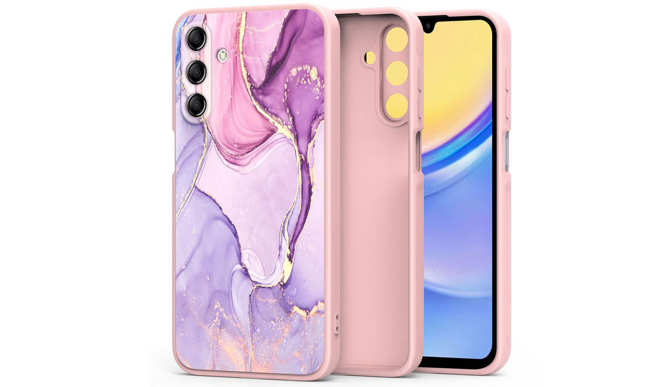 Tech-Protect Mood do Samsung Galaxy A15 Marble