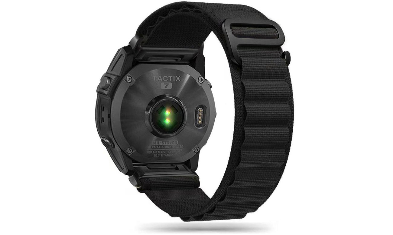 Tech-Protect Nylon Pro für Garmin Fenix (22mm) Schwarz