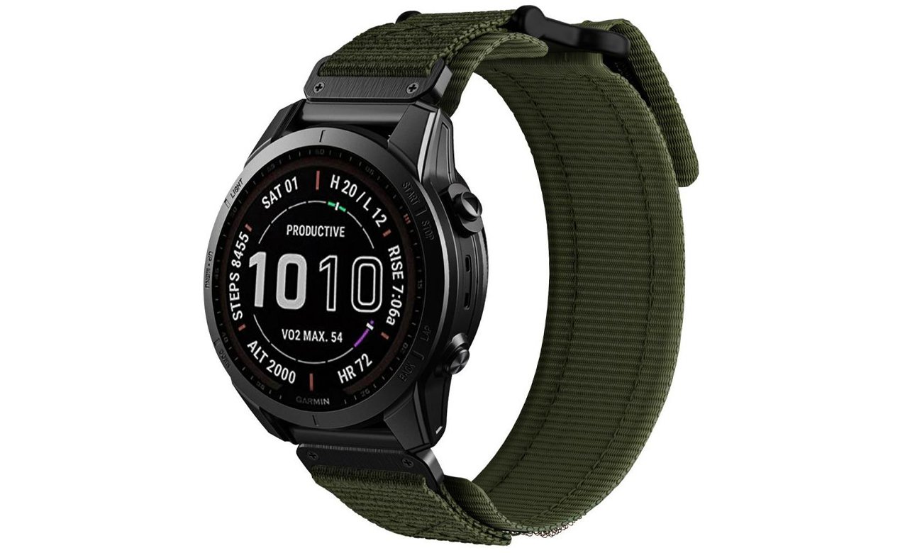 Tech-Protect Scout Pro für Garmin Fenix (22mm) Military Green