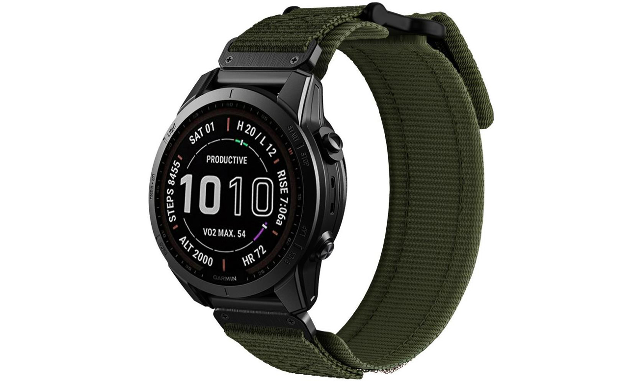 Tech-Protect Scout Pro für Garmin Fenix (26mm) Military Green