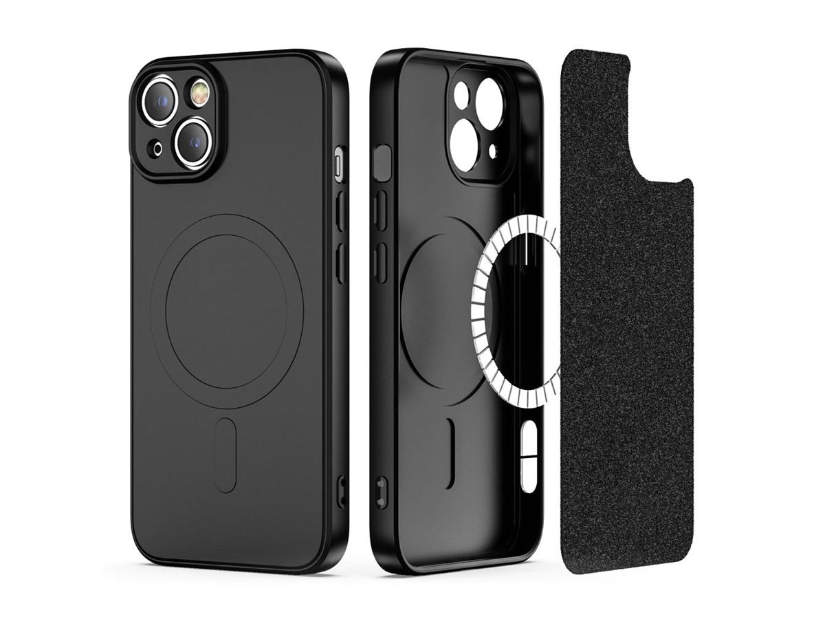 Etui Tech-Protect Silicone Magsafe do iPhone 13 / iPhone 14 black