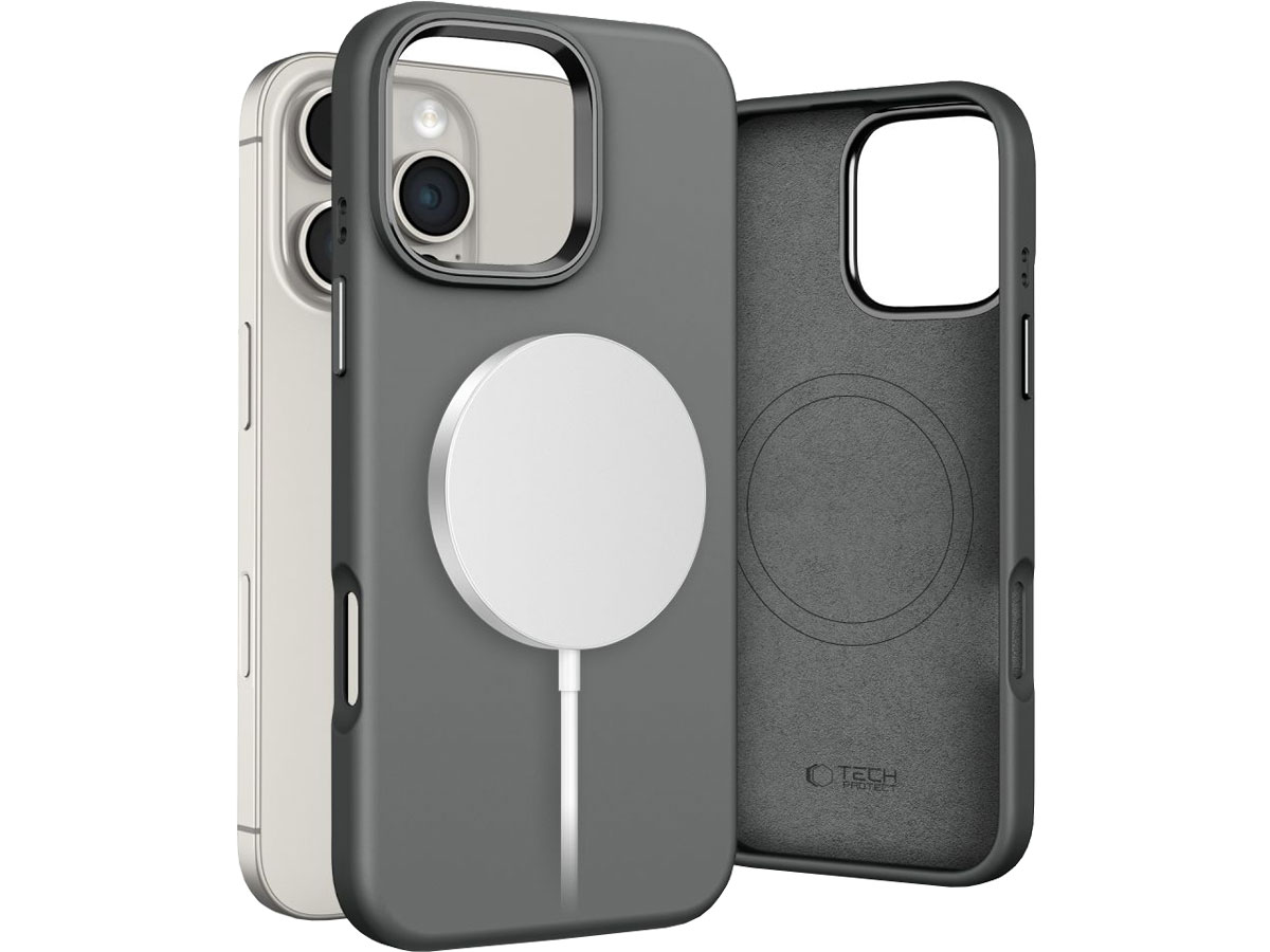 Tech-Protect Silicone Pure Magsafe do iPhone 16 Pro Max clay